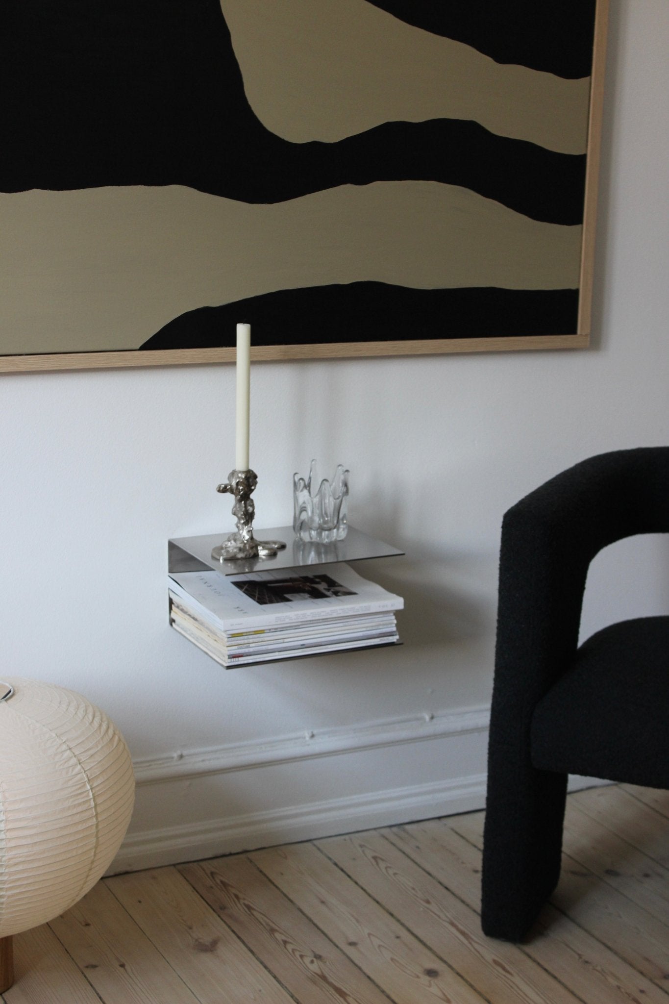 STÅL NATBORD LUND - Acier Studio