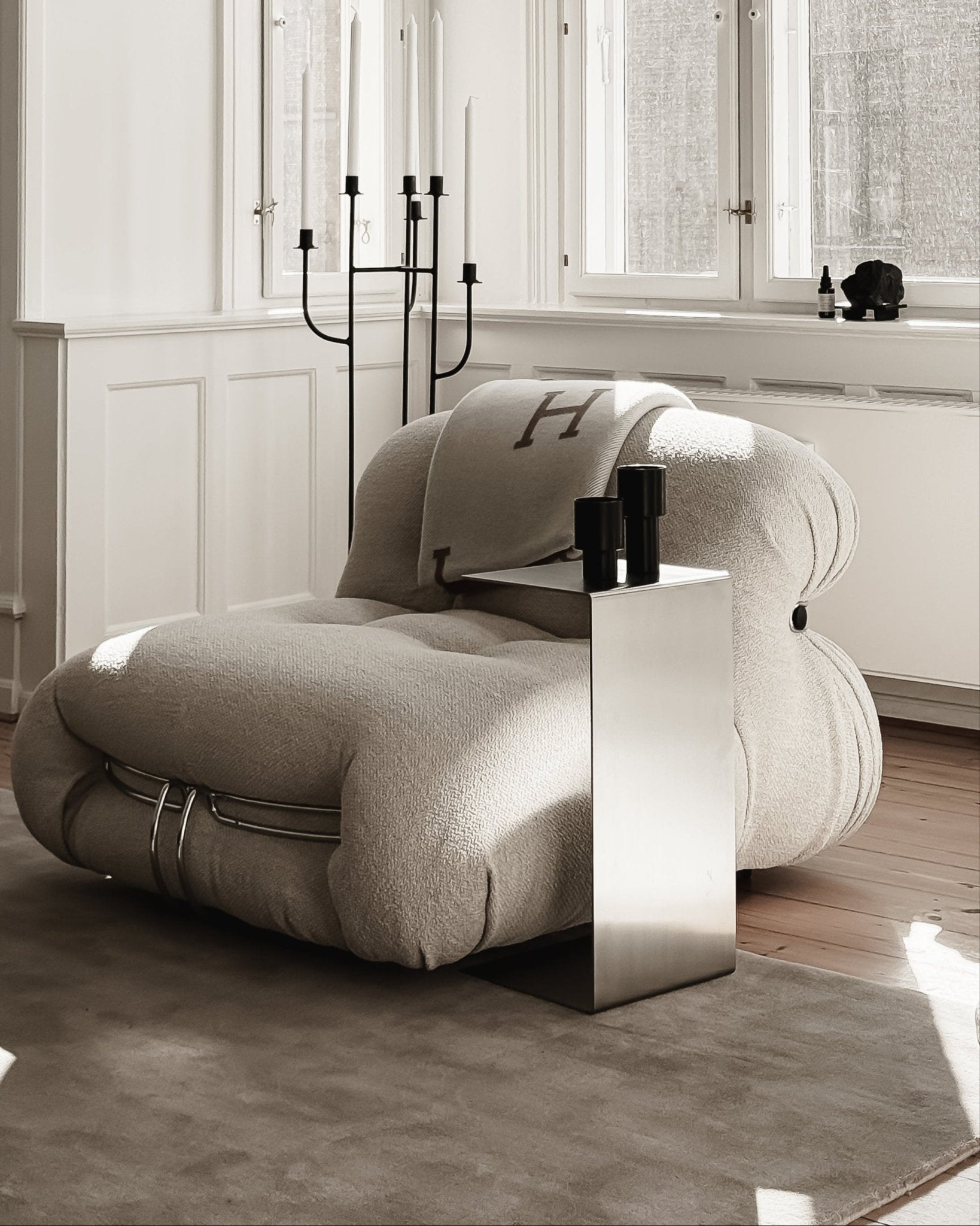 STÅL PIEDESTAL OSLO - Acier Studio