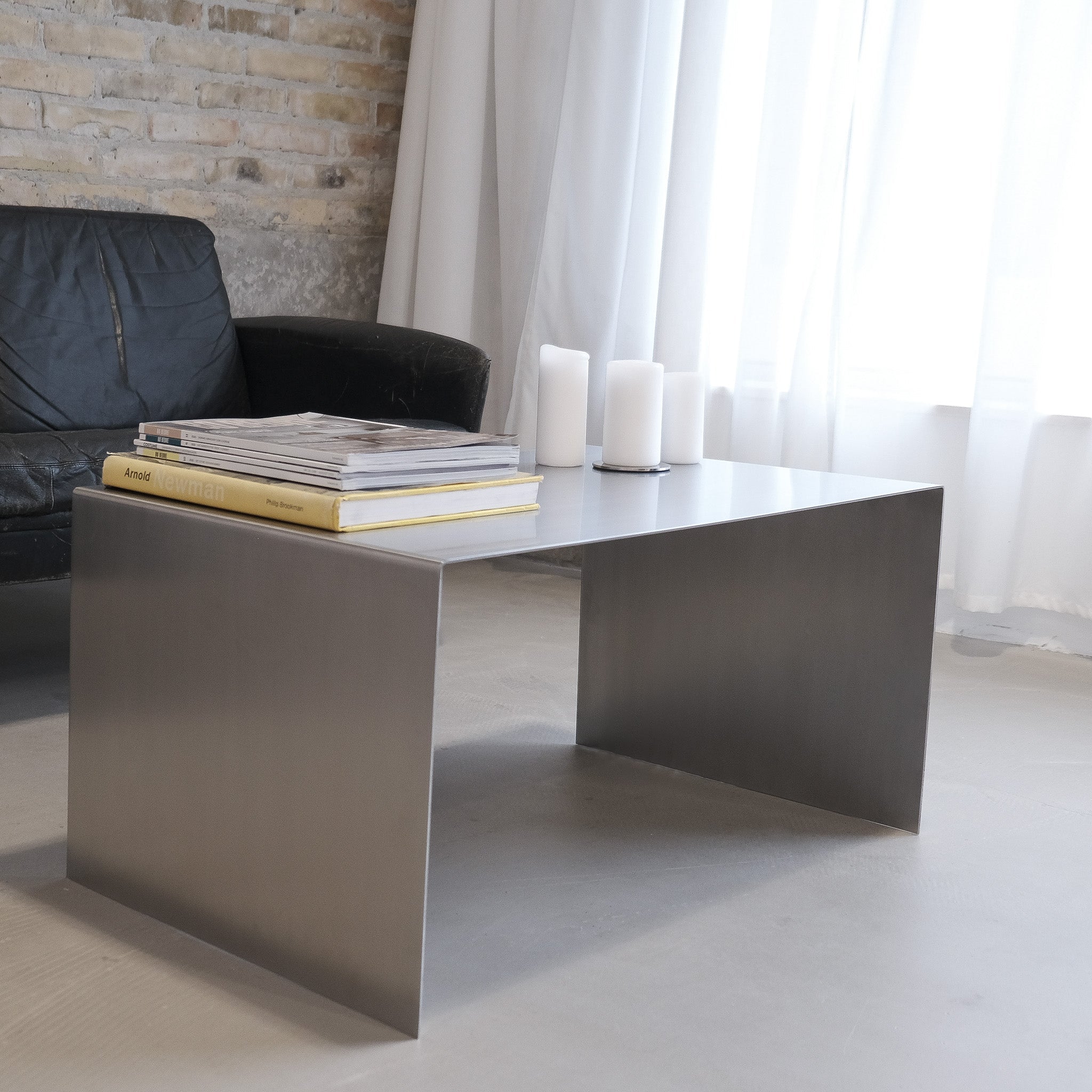 STÅL SOFABORD COPENHAGEN - Acier Studio