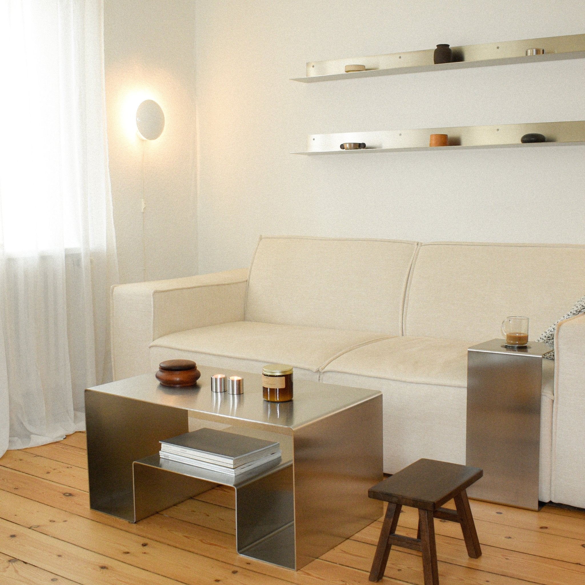 STÅL SOFABORD UPPSALA - Acier Studio